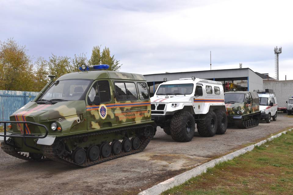 Волгоградские спасатели готовятся к ледоставу