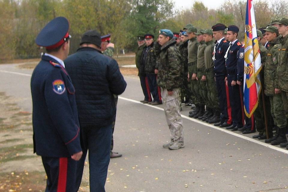 В Волгоградской области состоялся смотр казачьей доблести