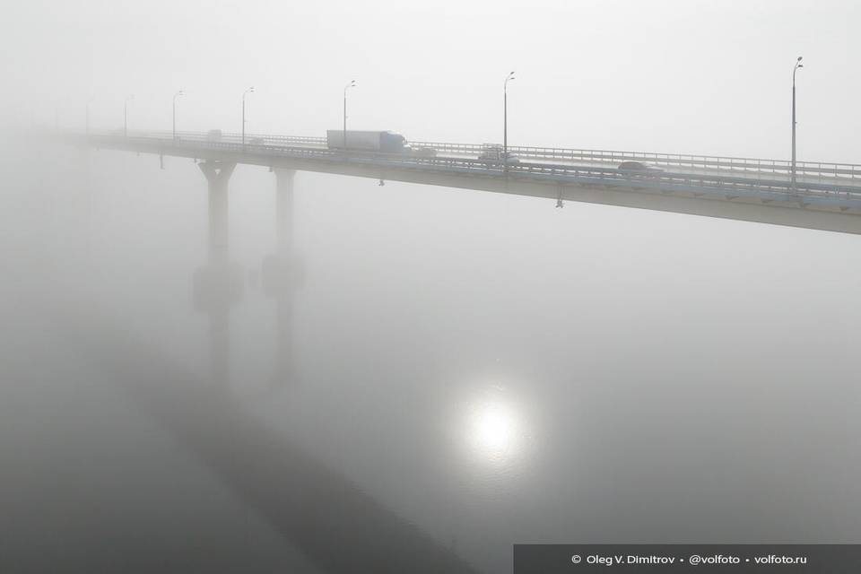 Водителей предупредили о сильных туманах на волгоградских дорогах