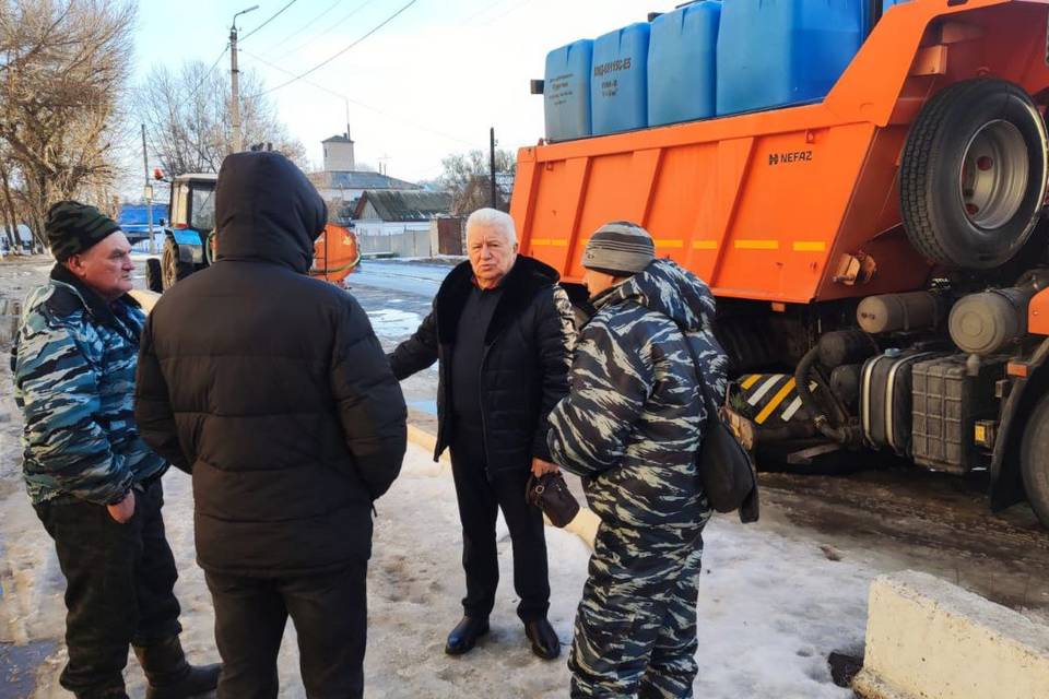 В Волгоградской области планируют ликвидировать аварию на водоводе 2 января