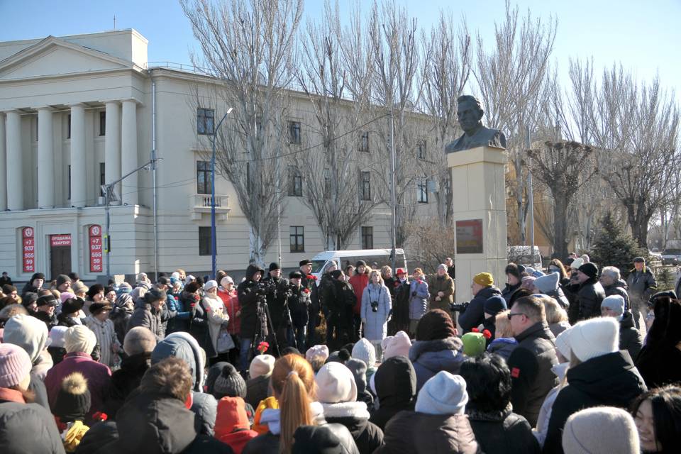 Волжский отметил  125-летие со дня рождения основателя города