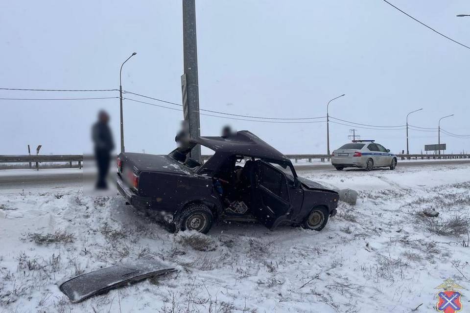 Женщина погибла в ДТП под Волгоградом