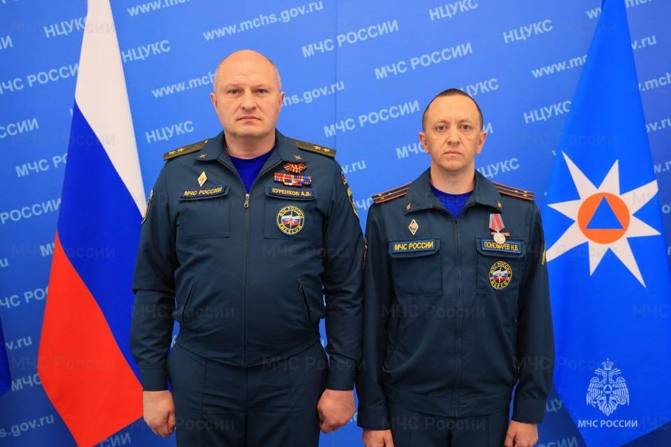 Медалью отметил Президент РФ храброго волгоградского спасателя