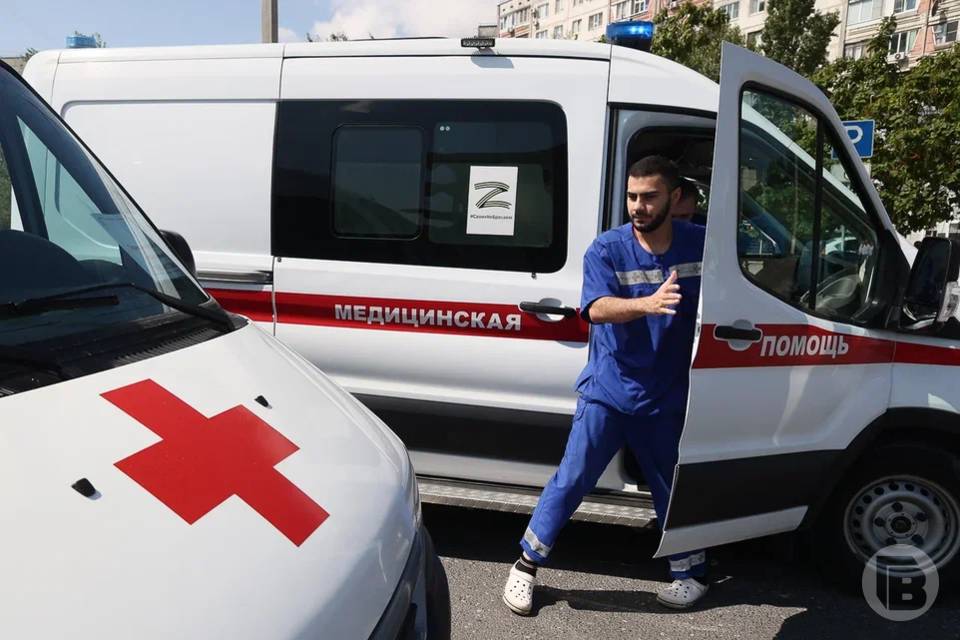 В Волгограде столкнулись две иномарки