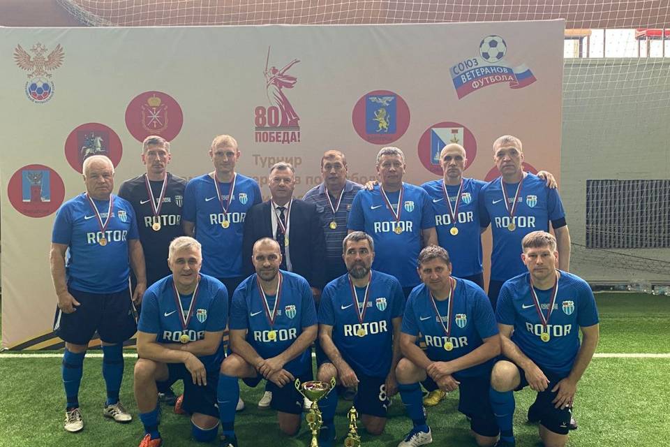 Волгоградцы — обладатели Кубка Союза ветеранов футбола