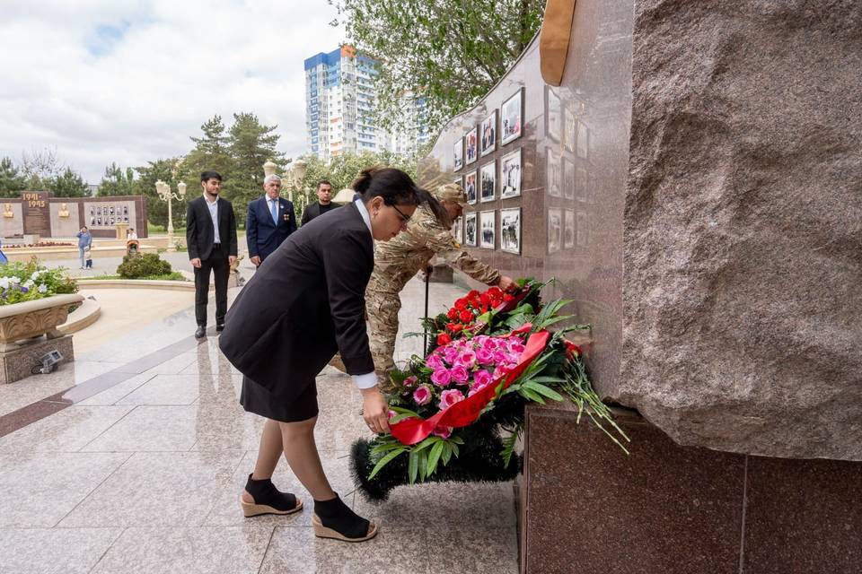 В Волгограде прошла акция в честь 102-летия Гейдара Алиева