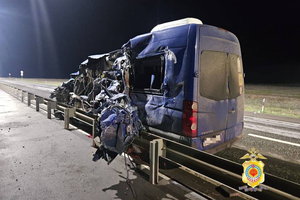 Опубликовано первое видео с места трагедии в Калмыкии