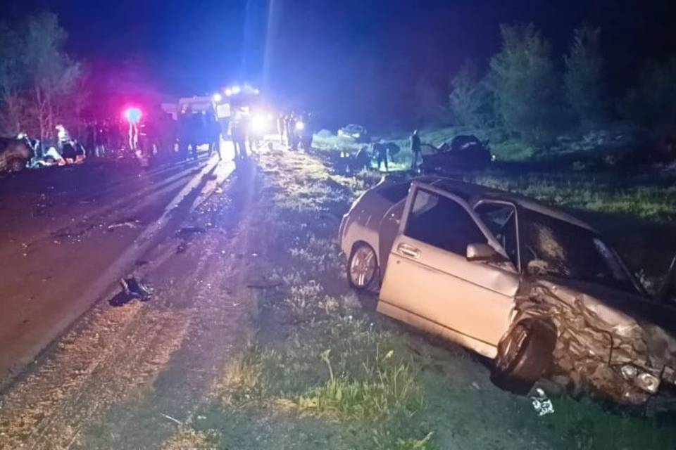 На севере Волгоградской области в жутком ДТП погибло пятеро, двое пострадали