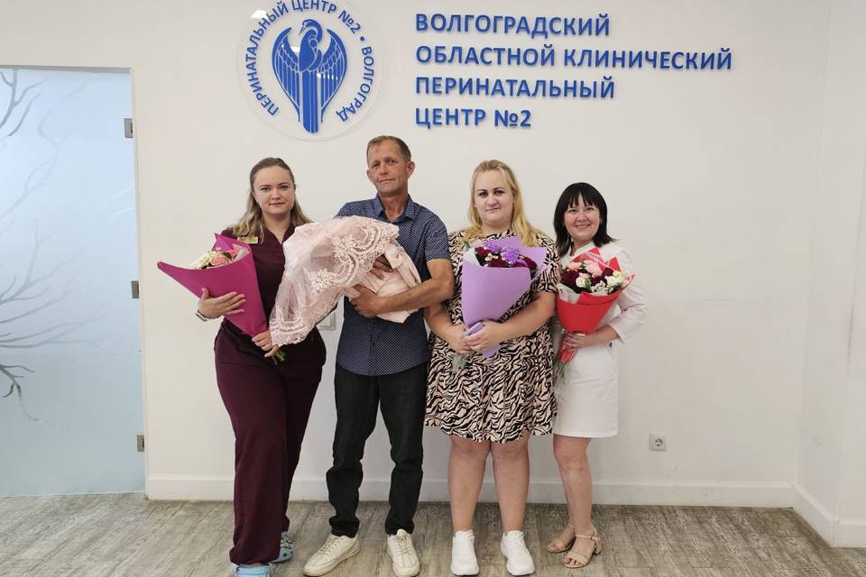 В Волгограде врачи выходили малышку весом 720 граммов