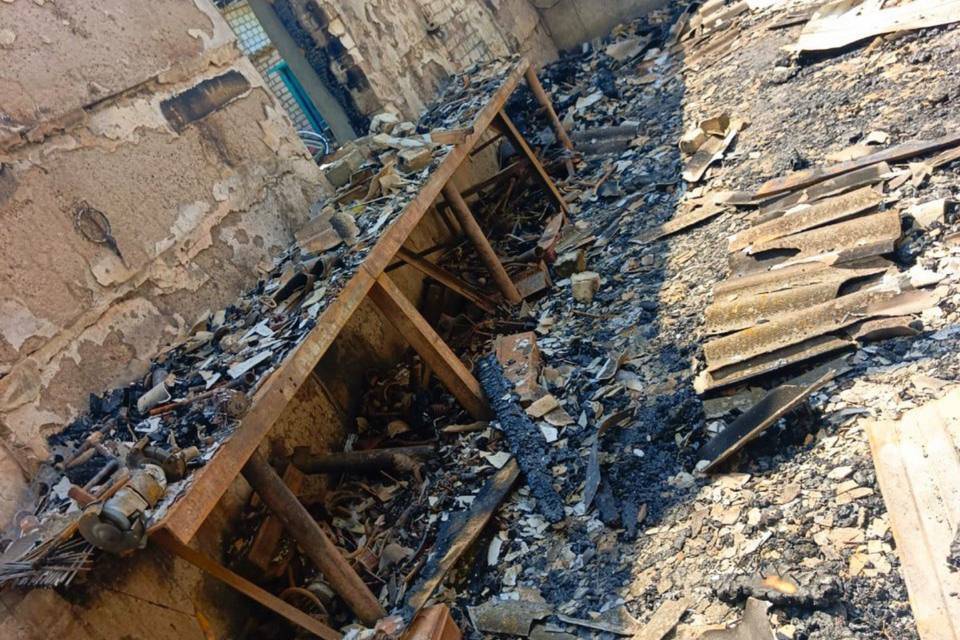 Электропроводка устроила пожар в доме под Волгоградом