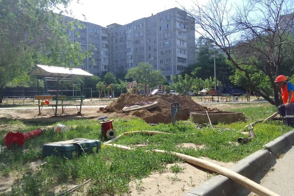 В Волгограде подключили новые участки водопровода