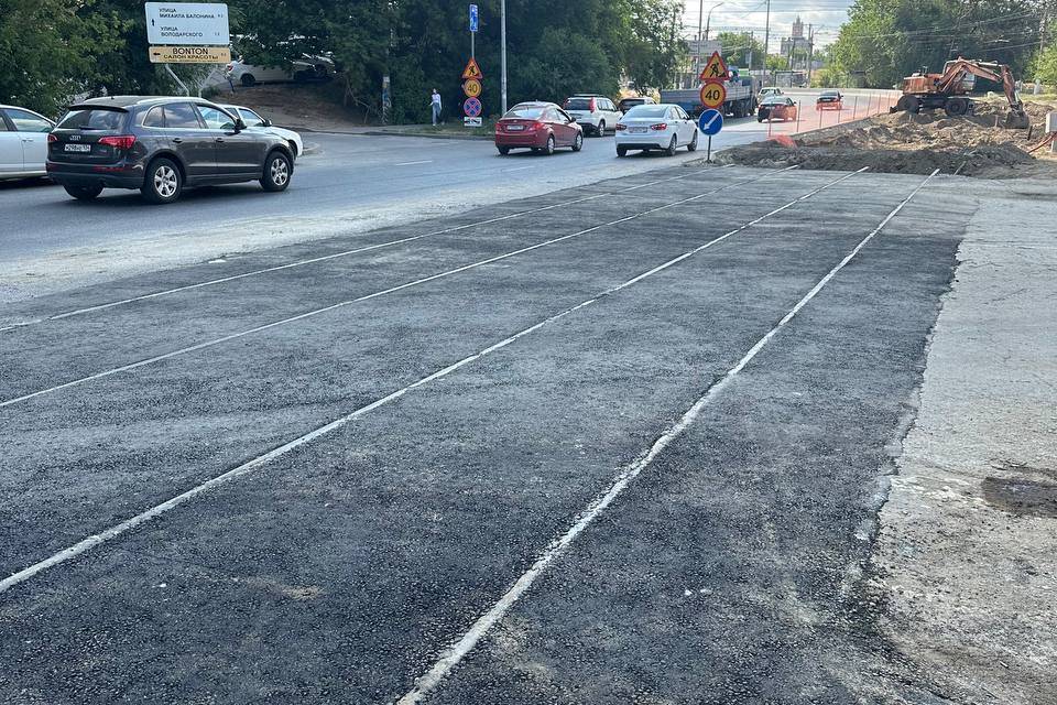 В Волгограде 16 июня открыли переезд на Голубинской