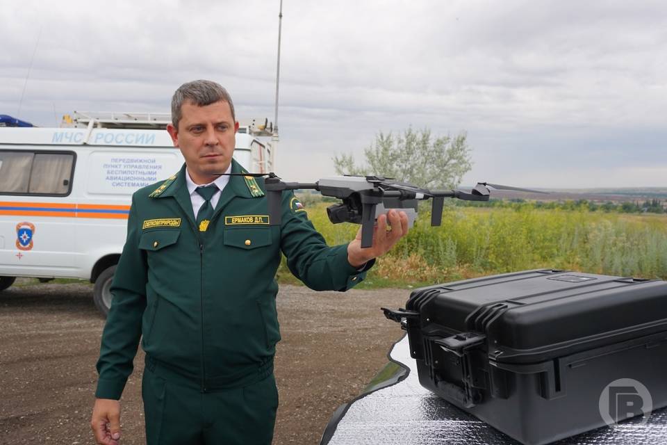 Волгоградских лесничих учат управлять дронами