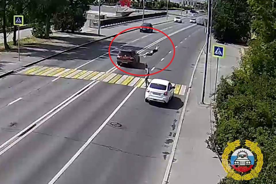 На Центральной набережной Волгограда сбили пешехода