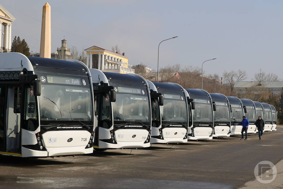Волгоград получил 35 современных автобусов для городских маршрутов