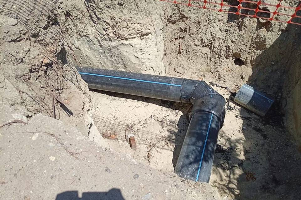 На юге Волгограда вводят в эксплуатацию новый участок водовода