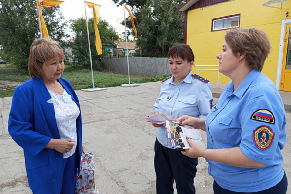 В Волгоградской области проходят противопожарные рейды