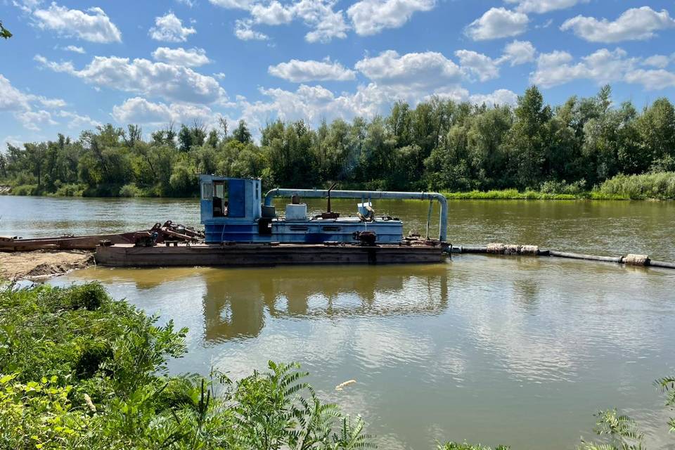 В Волгоградской области начался второй этап расчистки реки Медведицы