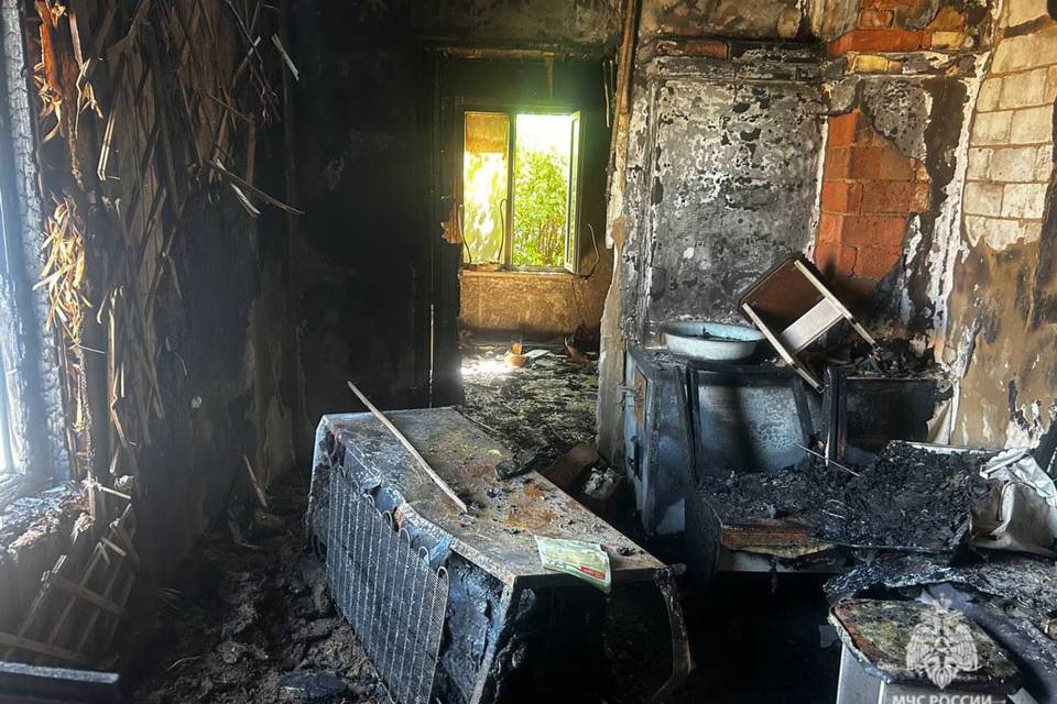 В Волгоградской области из-за зарядного устройства телефона сгорел дом