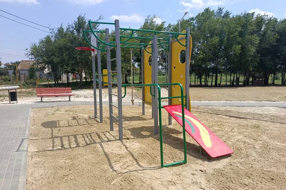В Волгоградской области обустроили зону отдыха по нацпроекту