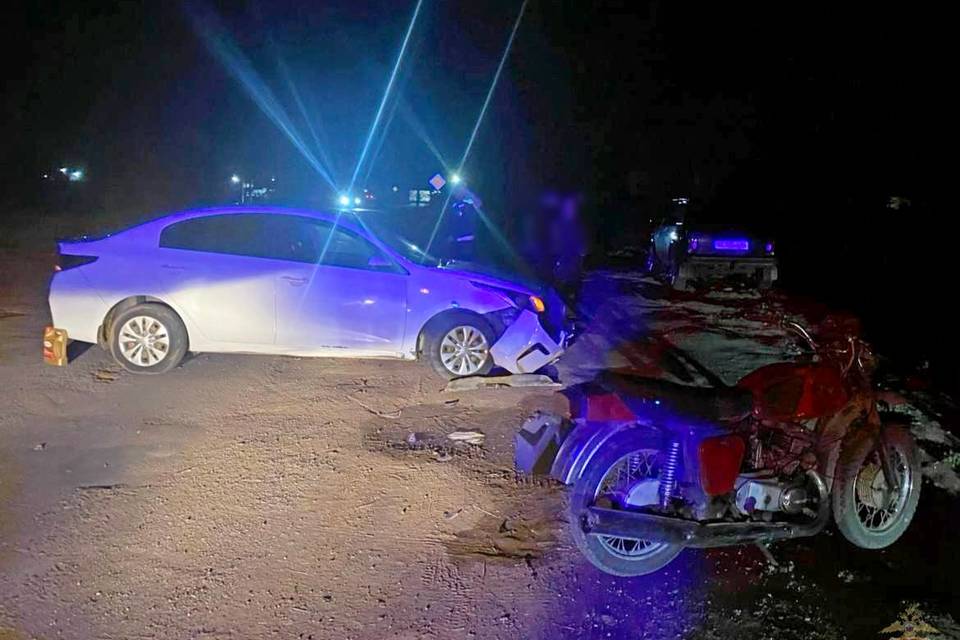 Подросток на мотоцикле попал в аварию под Волгоградом