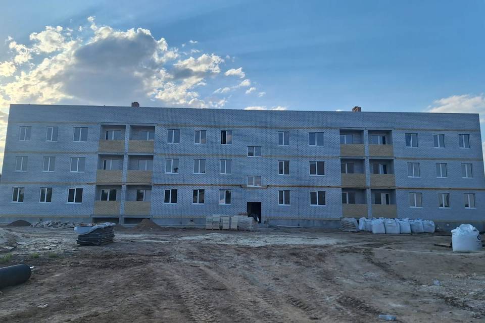 В Волгоградской области строят дома для переселенцев из аварийного жилья