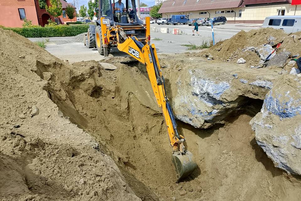 Почти 1,5 километра нового водовода проложили в Советском районе Волгограда