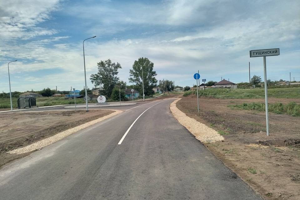 Под Волгоградом построили новую дорогу к отдаленному хутору