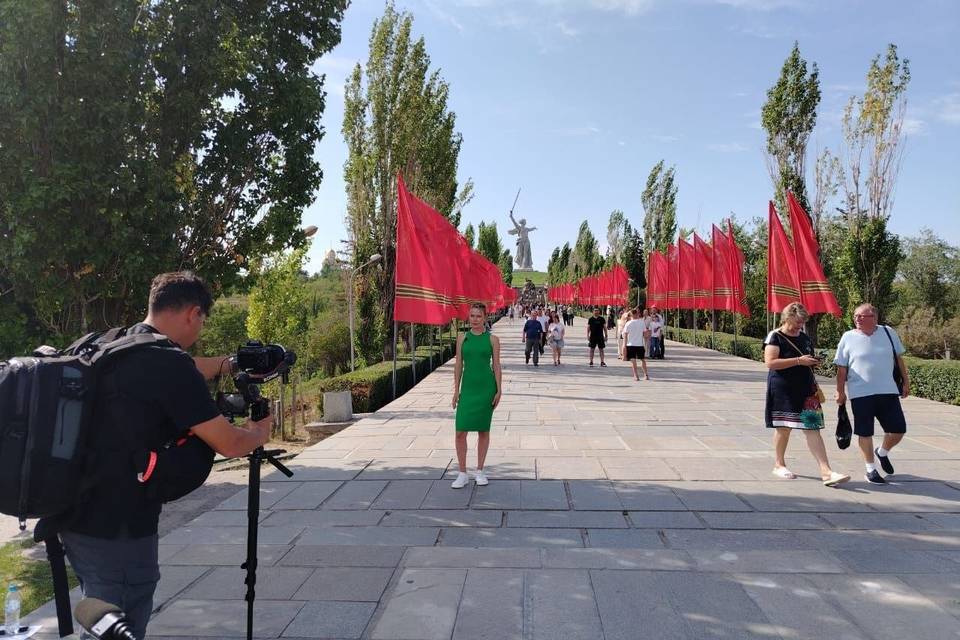 В Волгограде снимают фильм для туристов