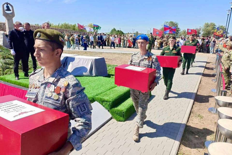 В Волгоградской области перезахоронили более тысячи солдат Красной армии