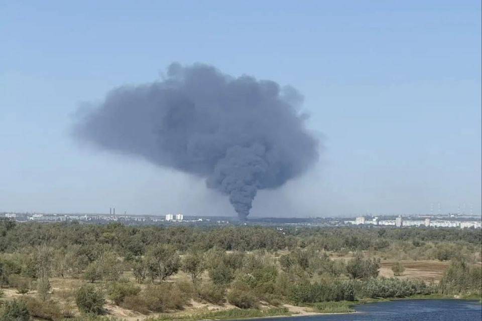Тракторный рынок вспыхнул в Волгограде 30 августа