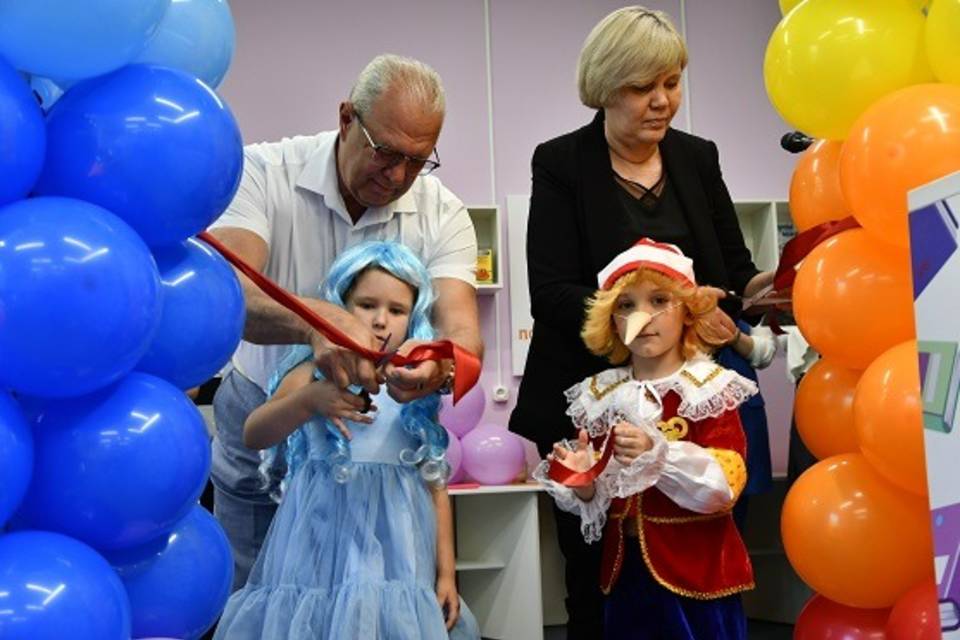 Детскую библиотеку нового поколения открыли в Быково