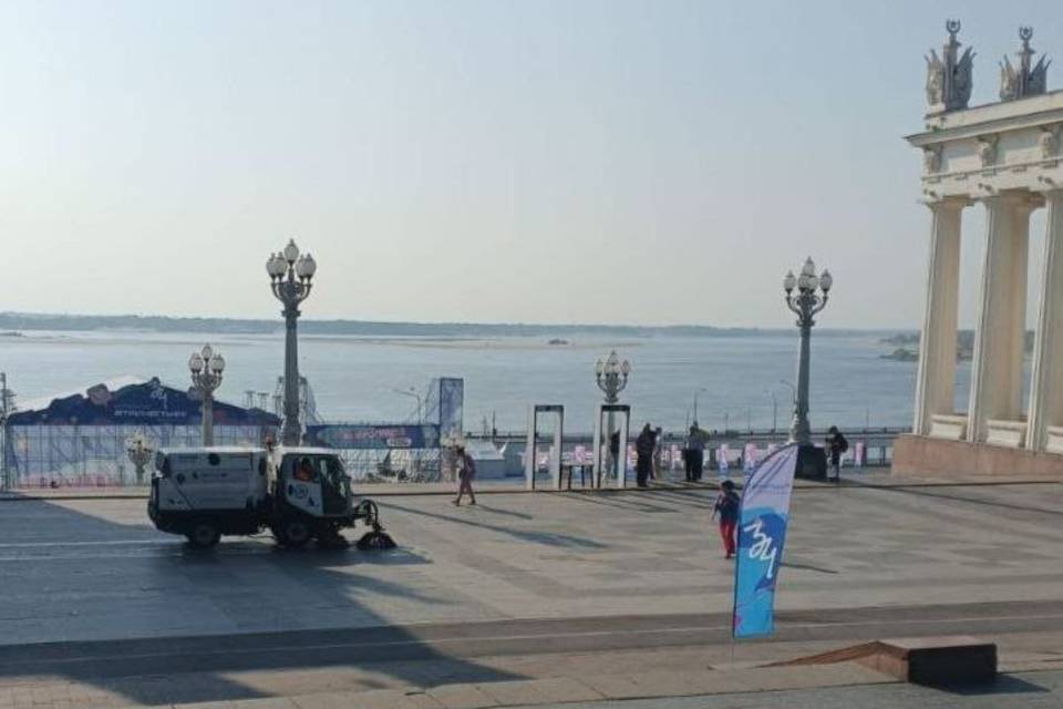 350 кубов мусора вывезли после фестиваля #ТриЧетыре в Волгограде