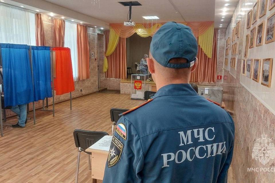 Пожарную безопасность на выборах в Волгоградской области обеспечивает МЧС