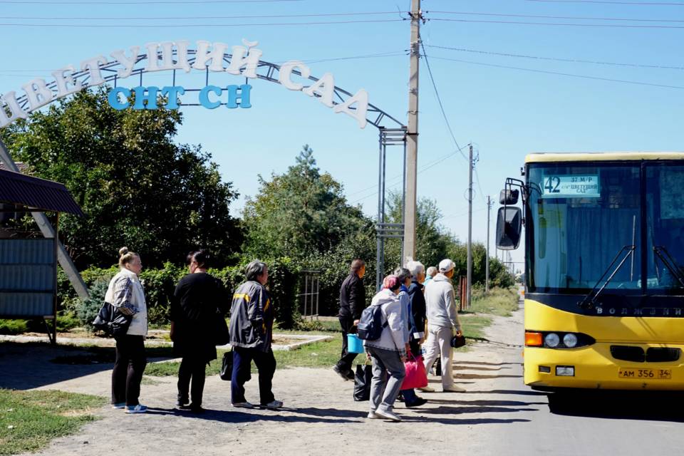 В Волжском отменяют последние отправления четырех дачных маршрутов