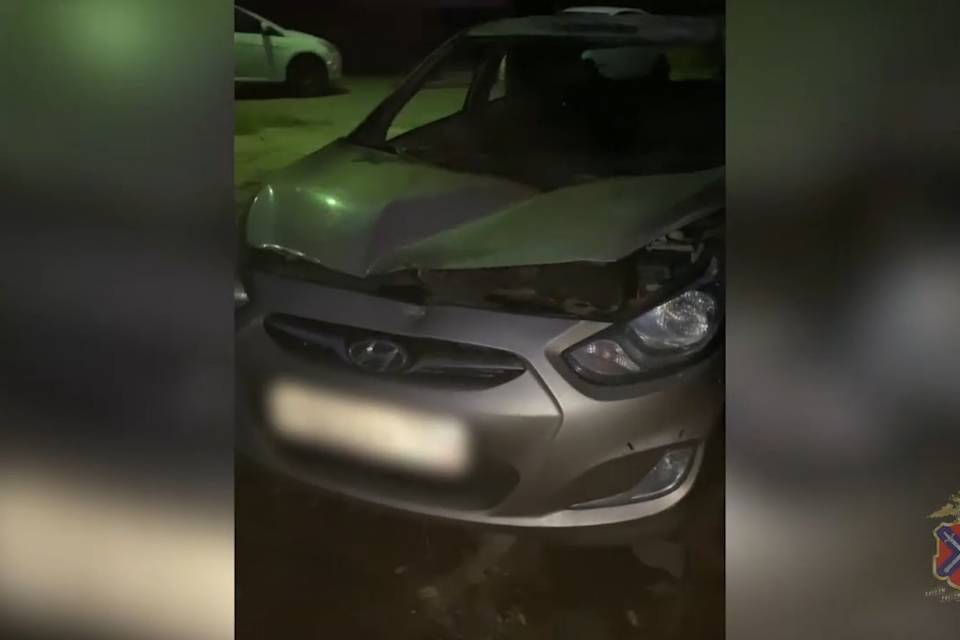 Под Волгоградом ночью сгорел «Хендэ Солярис»