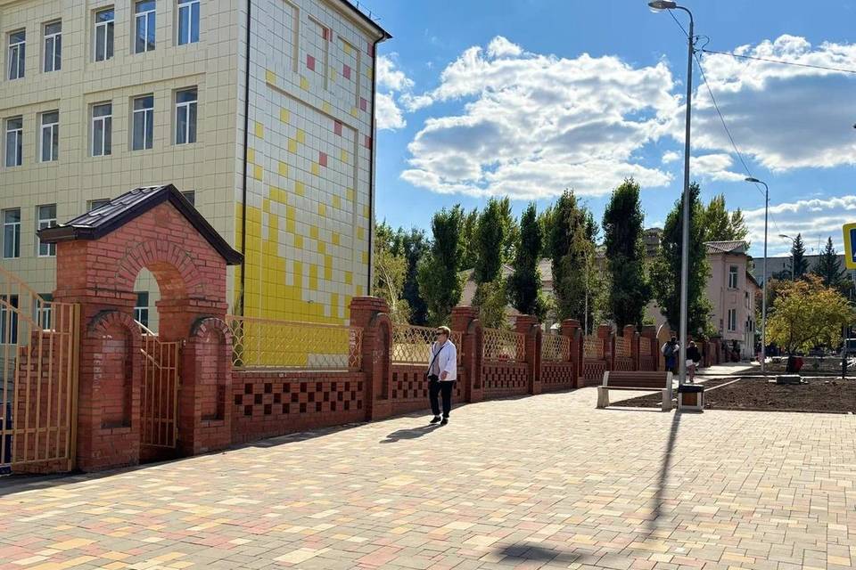Улицу Школьную преобразили в Котово