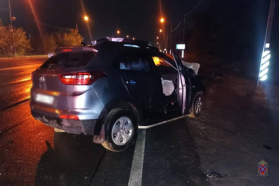 Водитель Hyundai погиб в ДТП на севере Волгограда