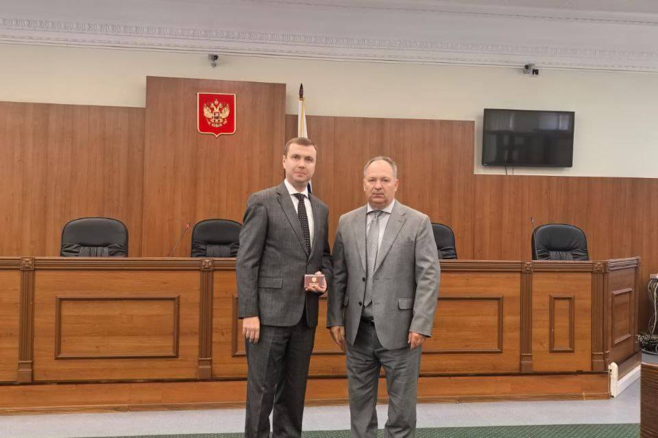 В Волгограде представили нового судью Романа Хомутова