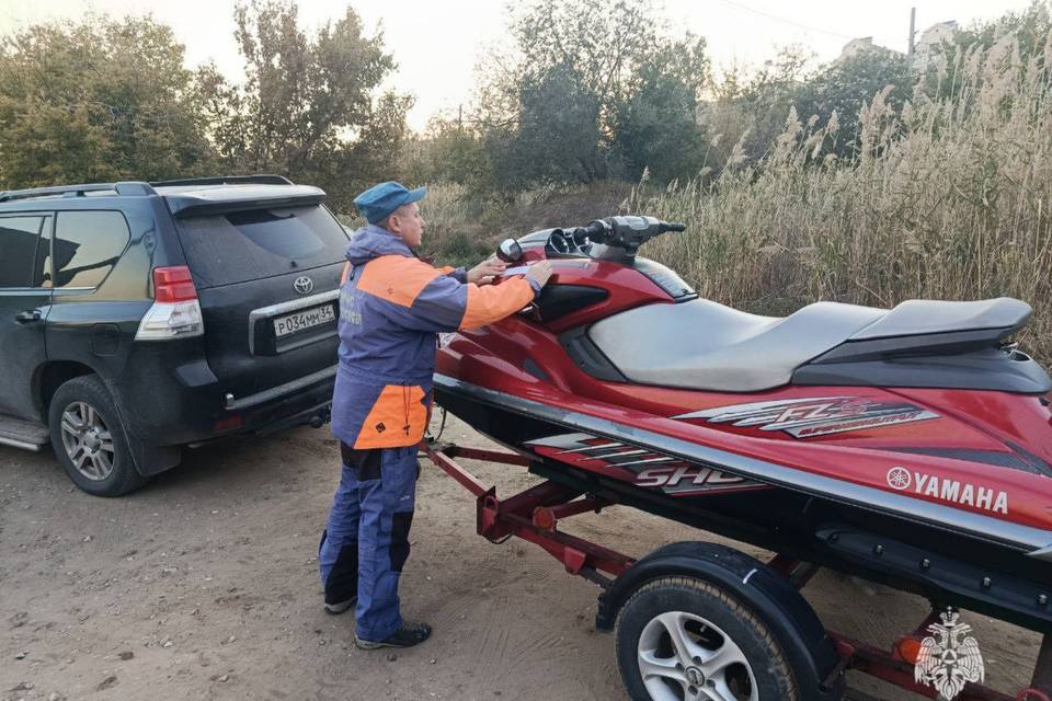 Лихача на гидроцикле поймали в Волгоградской области