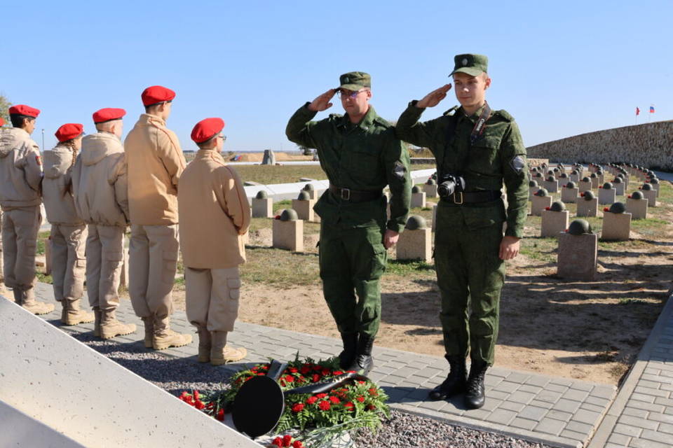 Под Волгоградом увековечили память экипажа БК-31