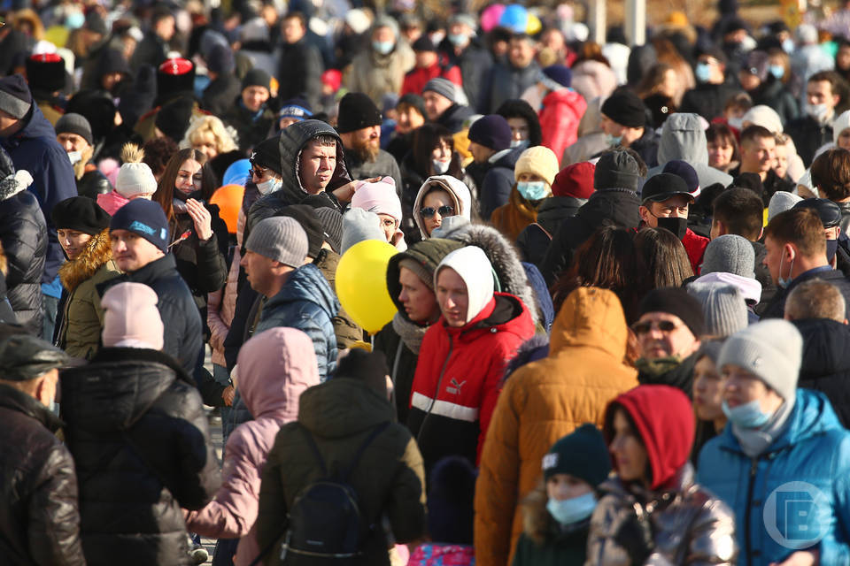 Раскрыта численность населения Волгоградской области