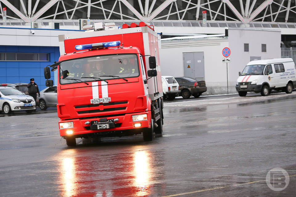 Пенсионер пострадал при пожаре под Волгоградом