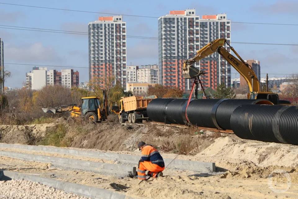 В Волгограде дорога к Родниковой долине готова уже на 90%