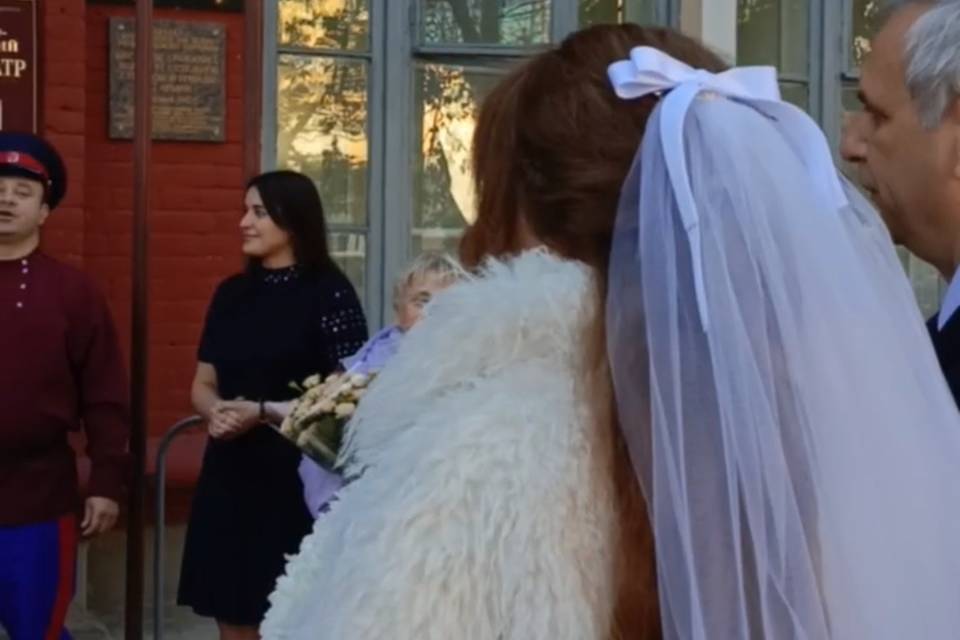 В волгоградском Казачьем театре впервые зарегистрировали брак