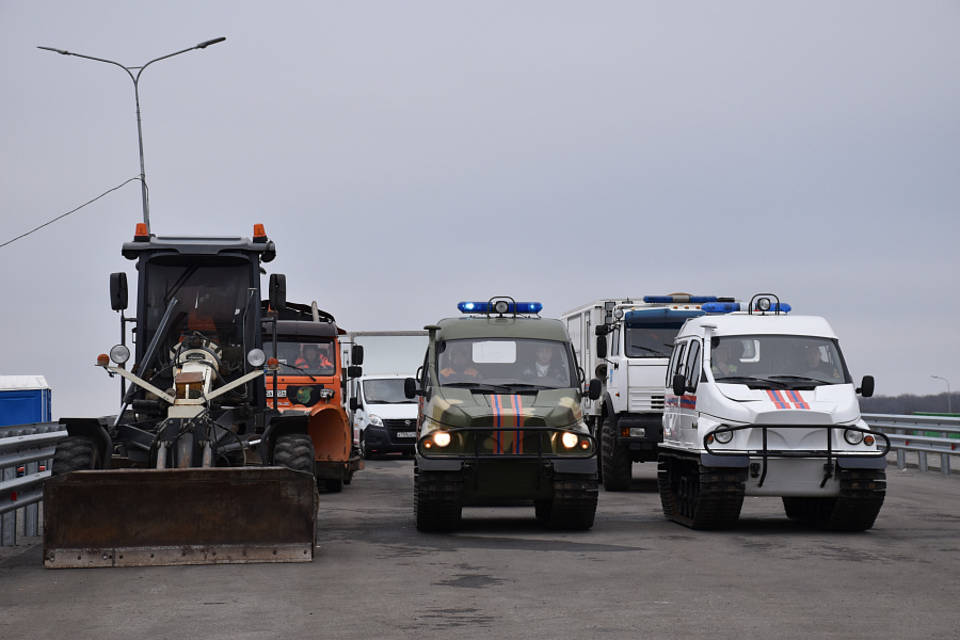 В Волгоградской области проверили готовность к ЧС в зимний период