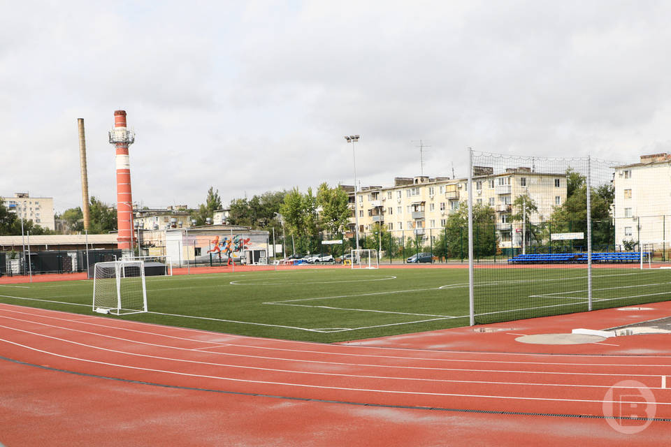 Современную спортплощадку создают около гимназии №4 в Волгограде