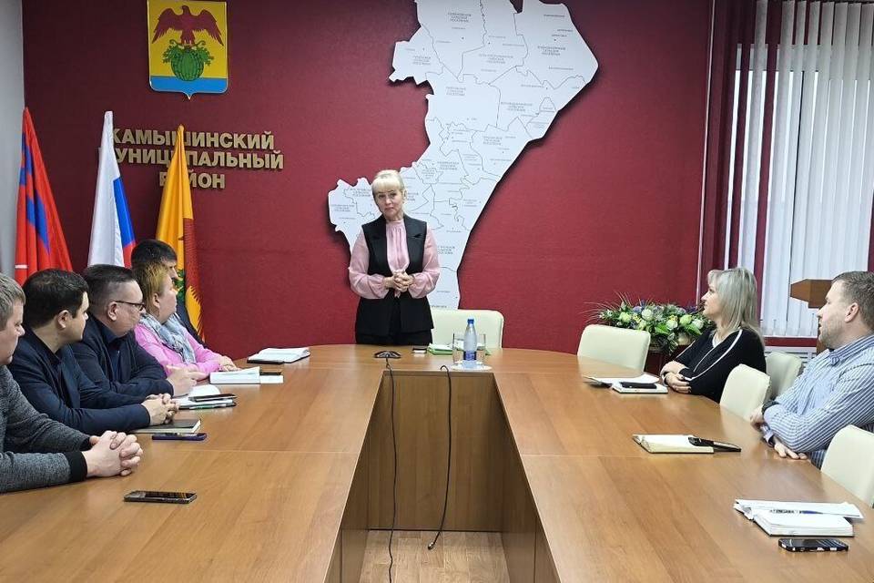 Глава Камышинского района Елена Береговая приступила к работе
