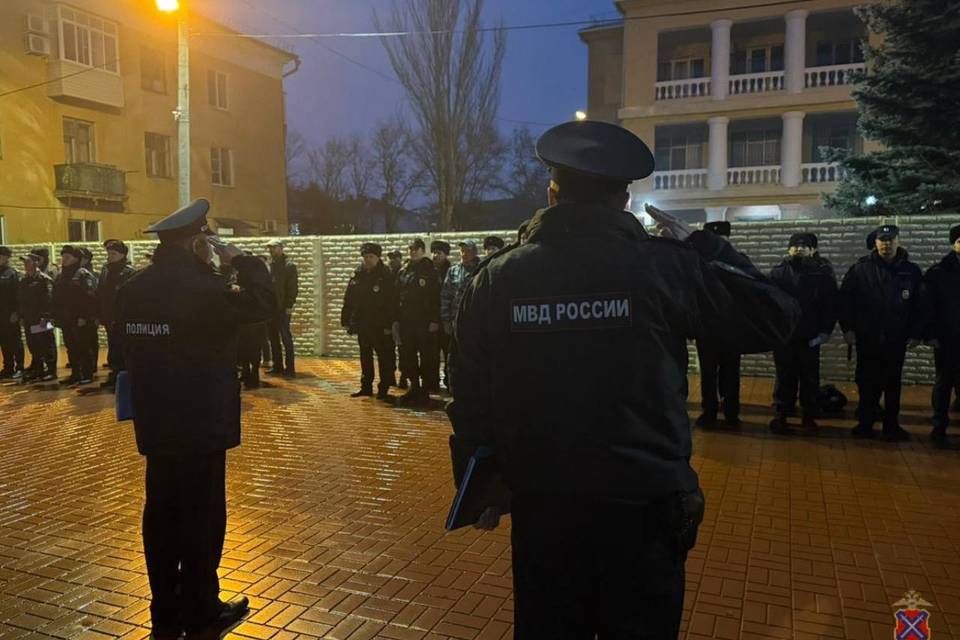 Полиция Волгоградской области переведена на усиленный режим работы