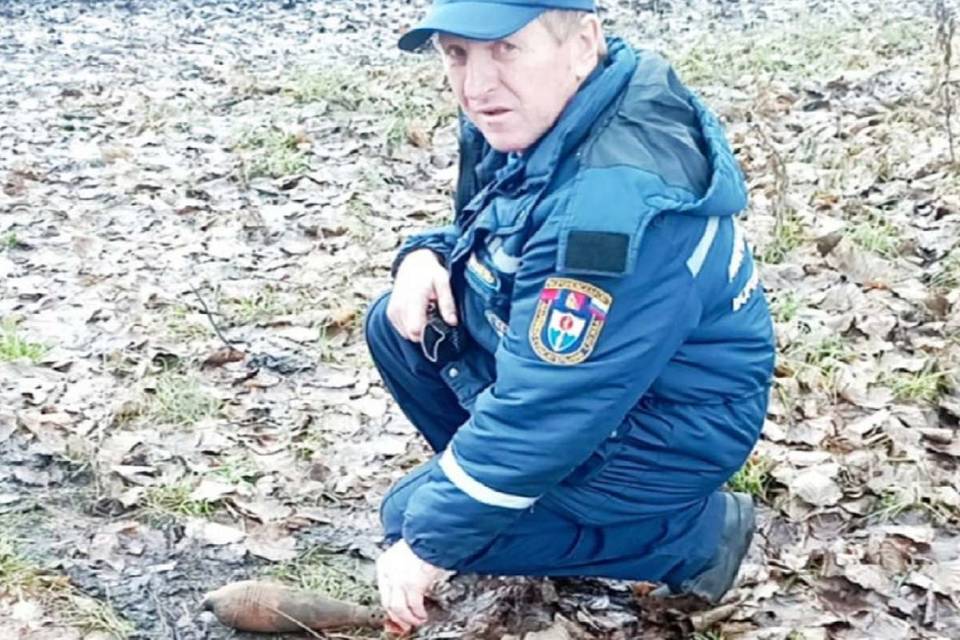 Под Воронежем взорвали минометную мину